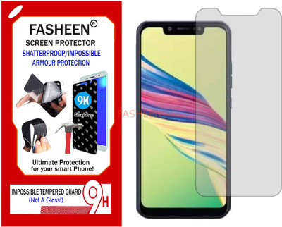 Fasheen Tempered Glass Guard for TECNO CAMON I 2 (Flexible Shatterproof)(Pack of 1)