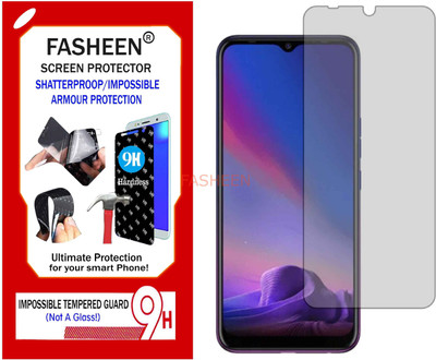 Fasheen Tempered Glass Guard for TECNO CAMON 12 (Flexible Shatterproof)(Pack of 1)