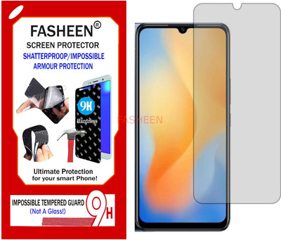 Fasheen Tempered Glass Guard for VIVO V20 SE(V2022) (Flexible Shatterproof)(Pack of 1)