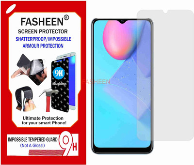 Fasheen Tempered Glass Guard for VIVO Y11S (Flexible Shatterproof)(Pack of 1)
