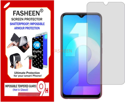 Fasheen Tempered Glass Guard for VIVO Y12 (Flexible Shatterproof)(Pack of 1)