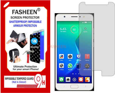 Fasheen Tempered Glass Guard for TECNO I5 PRO (Flexible Shatterproof)(Pack of 1)