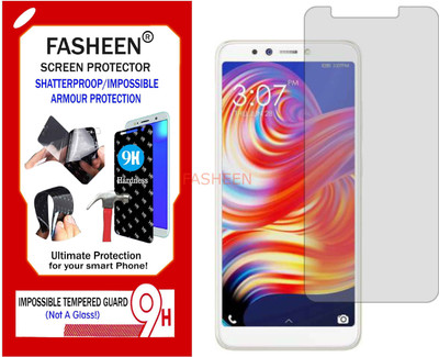 Fasheen Tempered Glass Guard for TECNO CAMON I TWIN (Flexible Shatterproof)(Pack of 1)