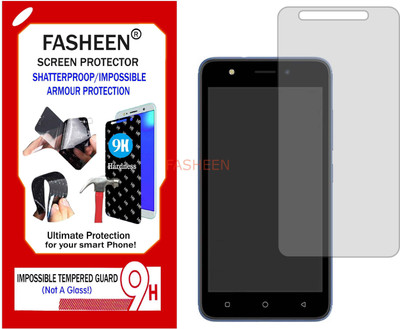 Fasheen Tempered Glass Guard for TECNO F2 LTE (Flexible Shatterproof)(Pack of 1)