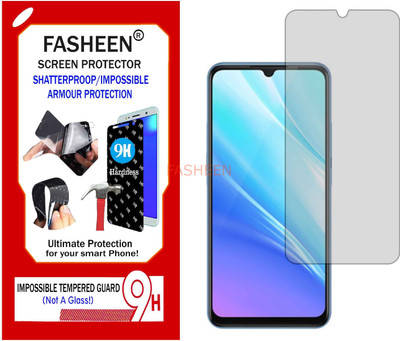 Fasheen Tempered Glass Guard for VIVO Y7S (Flexible Shatterproof)(Pack of 1)
