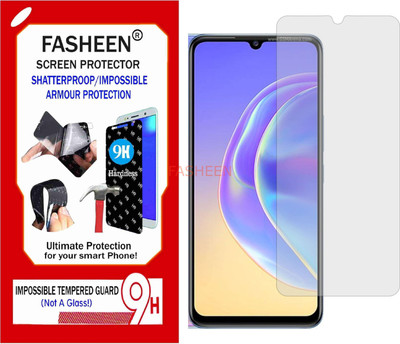 Fasheen Tempered Glass Guard for VIVO V21E 5G (Flexible Shatterproof)(Pack of 1)