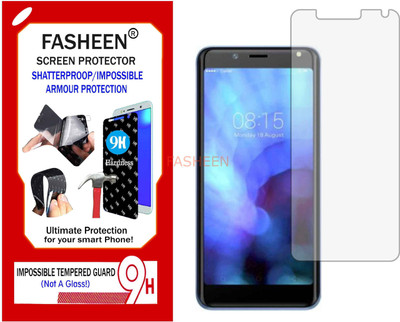 Fasheen Tempered Glass Guard for TAMBO TA3 (Flexible Shatterproof)(Pack of 1)