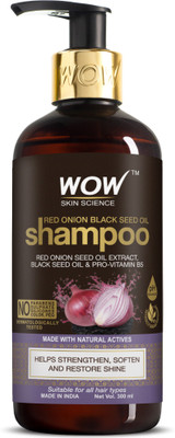 WOW SKIN SCIENCE Onion Shampoo for Hair Growth and Hair Fall Control(300 ml)
