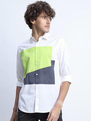 HIGHLANDER Men Printed Casual Multicolor Shirt