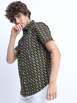 HIGHLANDER Men Printed Casual Multicolor Shirt