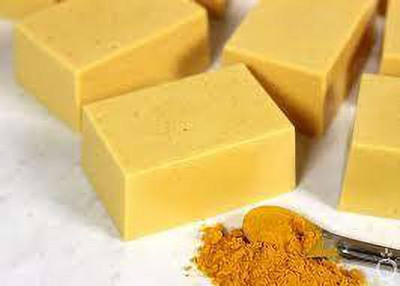 Royal Trends Turmeric Soap Base Goat Milk Melt and Pour Base DIY Handmade Soap Raw Material(1000 g)