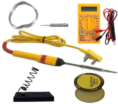 Big Buckets soldering kit of 6pcs including meter 25 W Simple(Flat Tip)