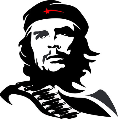 Ordershock 45.72 cm Che Guevara - Revolution - Let's Be Realistic - Let's Do Self Adhesive Sticker(Pack of 1)