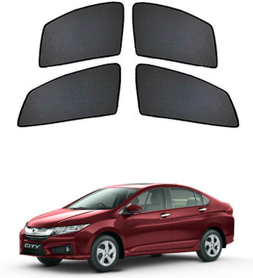 PEEPS STORE Side Window Sun Shade For Honda City(Black)