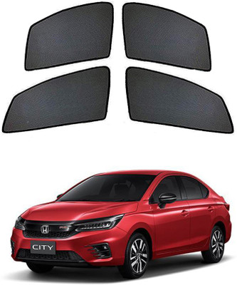 PEEPS STORE Side Window Sun Shade For Honda City(Black)