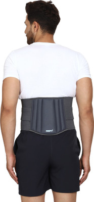 REIFY Lumbar SupportBelt SpinalBrace Lower Back Waist Support Lumbar Support XXL(Grey) Back / Lumbar Support(Grey)