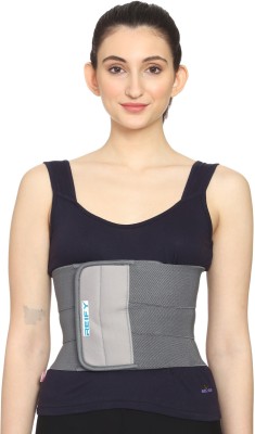 REIFY abdominal belt for women after delivery/surgery tummy reduction S(26-30)InchGrey Abdominal Belt(Grey)