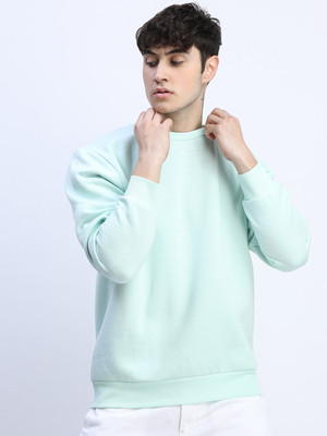HIGHLANDER Full Sleeve Solid Men Sweatshirt