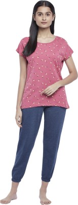 Dreamz by Pantaloons Casual Printed Women Pink Top