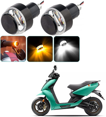 AuTO ADDiCT Front LED Indicator Light for Piaggio 325i(White, Yellow)