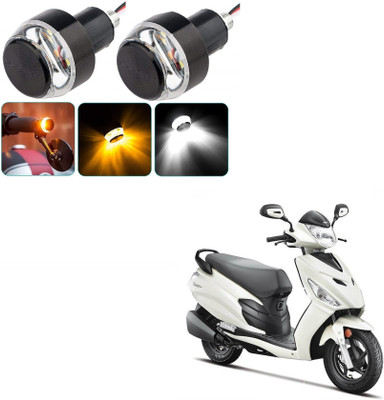 AuTO ADDiCT Front LED Indicator Light for Hero Dazzler(White, Yellow)