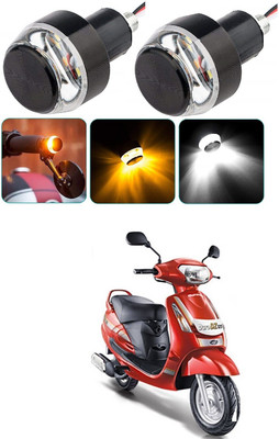 AuTO ADDiCT Front LED Indicator Light for Mahindra Duro DZ(White, Yellow)