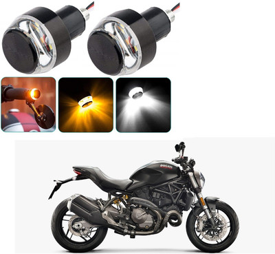 AuTO ADDiCT Front LED Indicator Light for Piaggio 725i(White, Yellow)