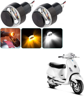 AuTO ADDiCT Front LED Indicator Light for Piaggio LX(White, Yellow)