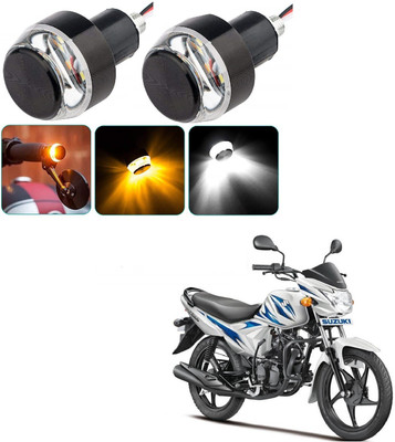 AuTO ADDiCT Front LED Indicator Light for Suzuki Hayate(White, Yellow)
