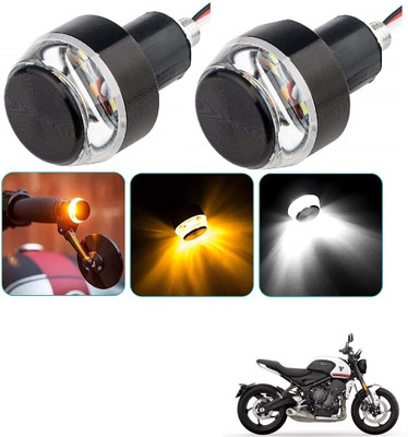 AuTO ADDiCT Front LED Indicator Light for Piaggio Treenz(White, Yellow)