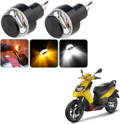 AuTO ADDiCT Front LED Indicator Light for Piaggio 2 Series(White, Yellow)