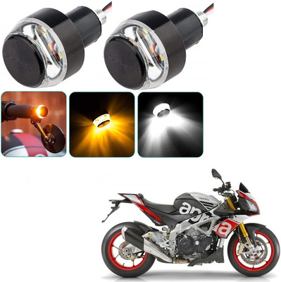 AuTO ADDiCT Front LED Indicator Light for Piaggio 7 Series(White, Yellow)
