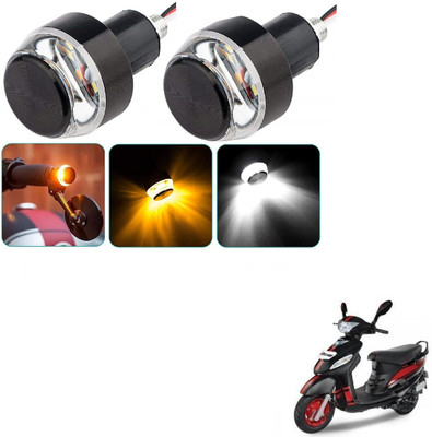 AuTO ADDiCT Front LED Indicator Light for Mahindra Rodeo(White, Yellow)
