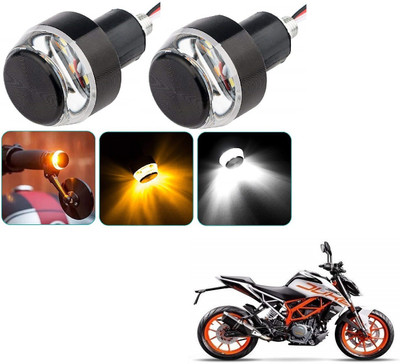 AuTO ADDiCT Front LED Indicator Light for KTM Duke 390(White, Yellow)