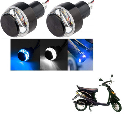 AuTO ADDiCT Front LED Indicator Light for Bajaj Spirit(White, Blue)