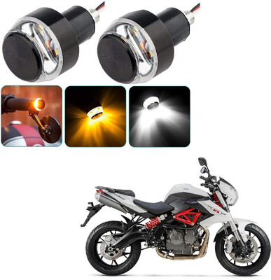 AuTO ADDiCT Front LED Indicator Light for Piaggio 520i(White, Yellow)