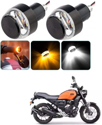 AuTO ADDiCT Front LED Indicator Light for Yamaha FZ-S(White, Yellow)