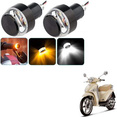AuTO ADDiCT Front LED Indicator Light for TVS Libero(White, Yellow)