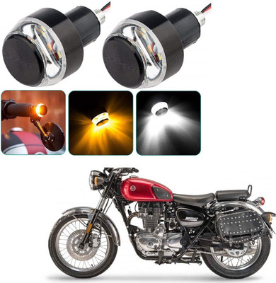 AuTO ADDiCT Front LED Indicator Light for Piaggio 520d(White, Yellow)