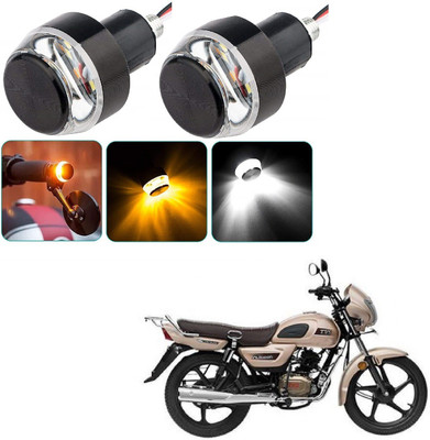 AuTO ADDiCT Front LED Indicator Light for TVS Rodeo RZ(White, Yellow)