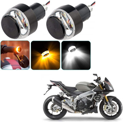 AuTO ADDiCT Front LED Indicator Light for Piaggio 320D(White, Yellow)