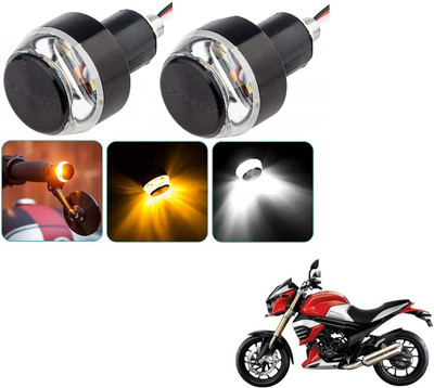 AuTO ADDiCT Front LED Indicator Light for Mahindra Mojo(White, Yellow)