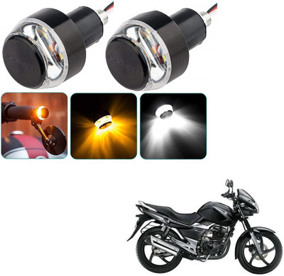AuTO ADDiCT Front LED Indicator Light for Suzuki GS 150R(White, Yellow)