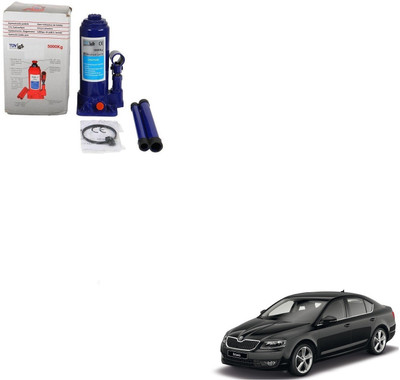 AuTO ADDiCT 5 TON HYDRAULIC BOTTLE JACK FOR SKODA NEW OCTAVIA Vehicle Jack(5000 kg)