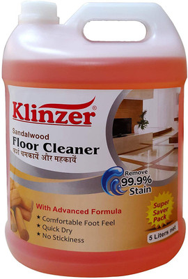 Klinzer Advanced Surface & Floor Cleaner Liquid | Sandalwood | 5L(5 L)