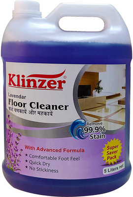 Klinzer Advanced Lavender Floor Cleaner 5L | Effortless Cleaning and Calming Aroma Lavender(5 L)