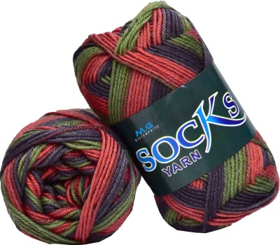 M.G Enterprise Premium Berry Socks high strength Nylon yarn ( 500 g )