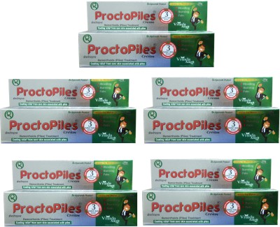 VRINDA AMRIT Piles Cream-Piles medicine -Piles Treatment-Relief From Bleeding(Pack of 5)