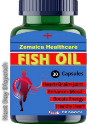 Health Ayurveda Fish Oil, Boost Stamina,Body Energy,Strength, Pack of 1, Capsule(30 Capsules)