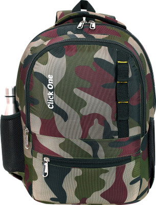 Click One CLICKONE-BAGPACK-BROWN-2 30 L Laptop Backpack(Multicolor)